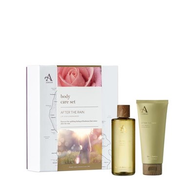 Arran After the Rain Body Care Set - Lime, Rose and Sandalwood